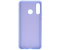 BAOHU Hoesje Geschikt voor de Huawei P30 Lite - Fashion Color Backcover Telefoonhoesje - Paars