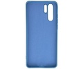 Hoesje Geschikt voor de Huawei P30 Pro - Fashion Color Backcover Telefoonhoesje - Navy