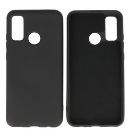 BAOHU Huawei P Smart 2020 Hoesje Fashion Backcover Telefoonhoesje Zwart