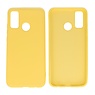 BAOHU Huawei P Smart 2020 Hoesje Fashion Backcover Telefoonhoesje Geel