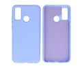 Hoesje Geschikt voor de Huawei P Smart 2020 - Fashion Color Backcover Telefoonhoesje - Paars