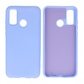 BAOHU Huawei P Smart 2020 Hoesje Fashion Backcover Telefoonhoesje Paars