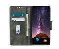 Zakelijke Book Case Telefoonhoesje Samsung Galaxy M31s - Donker Groen
