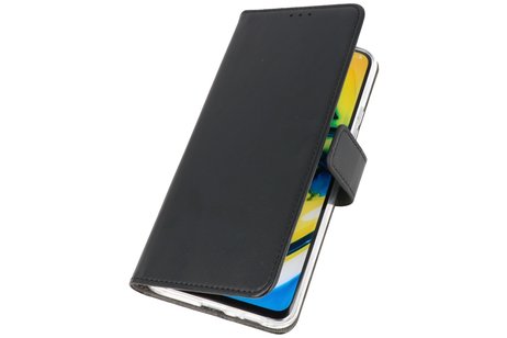 Booktype Telefoonhoesjes - Bookcase Hoesje - Wallet Case -  Geschikt voor Samsung Galaxy A90 - Zwart