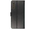 Booktype Telefoonhoesjes - Bookcase Hoesje - Wallet Case -  Geschikt voor Samsung Galaxy A90 - Zwart