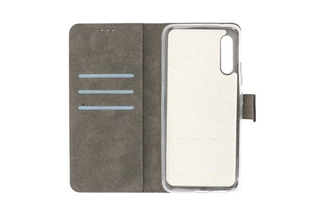BAOHU Booktype Telefoonhoesjes - Bookcase Hoesje - Wallet Case -  Geschikt voor Samsung Galaxy A90 - Zwart