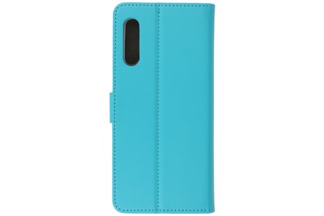 BAOHU Booktype Telefoonhoesjes - Bookcase Hoesje - Wallet Case -  Geschikt voor Samsung Galaxy A90 - Blauw