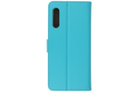 Booktype Telefoonhoesjes - Bookcase Hoesje - Wallet Case -  Geschikt voor Samsung Galaxy A90 - Blauw