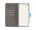 BAOHU Booktype Telefoonhoesjes - Bookcase Hoesje - Wallet Case -  Geschikt voor Samsung Galaxy A90 - Blauw