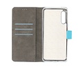 Booktype Telefoonhoesjes - Bookcase Hoesje - Wallet Case -  Geschikt voor Samsung Galaxy A90 - Blauw