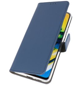BAOHU Booktype Telefoonhoesje Samsung Galaxy A90 Navy