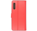 BAOHU Booktype Telefoonhoesjes - Bookcase Hoesje - Wallet Case -  Geschikt voor Samsung Galaxy A90 - Rood