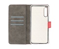 BAOHU Booktype Telefoonhoesjes - Bookcase Hoesje - Wallet Case -  Geschikt voor Samsung Galaxy A90 - Rood