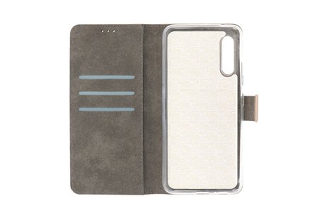 BAOHU Booktype Telefoonhoesjes - Bookcase Hoesje - Wallet Case -  Geschikt voor Samsung Galaxy A90 - Goud