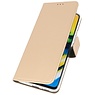 Booktype Telefoonhoesje Samsung Galaxy A90 Goud