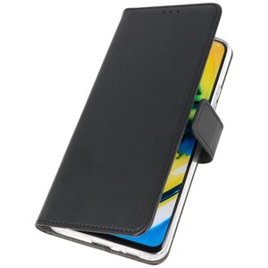 Booktype Telefoonhoesjes - Bookcase Hoesje - Wallet Case -  Geschikt voor Samsung Galaxy A21 - Zwart