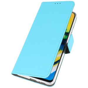 Booktype Telefoonhoesjes - Bookcase Hoesje - Wallet Case -  Geschikt voor Samsung Galaxy A21 - Blauw