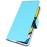 Booktype Telefoonhoesje Samsung Galaxy A21 Blauw