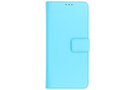 Booktype Telefoonhoesjes - Bookcase Hoesje - Wallet Case -  Geschikt voor Samsung Galaxy A21 - Blauw