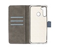 Booktype Telefoonhoesjes - Bookcase Hoesje - Wallet Case -  Geschikt voor Samsung Galaxy A21 - Navy