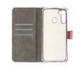 BAOHU Booktype Telefoonhoesjes - Bookcase Hoesje - Wallet Case -  Geschikt voor Samsung Galaxy A21 - Rood