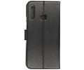 BAOHU Booktype Telefoonhoesjes - Bookcase Hoesje - Wallet Case -  Geschikt voor Samsung Galaxy A70e - Zwart