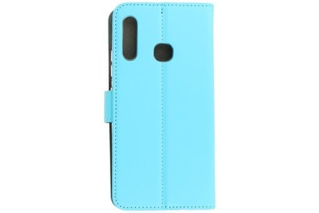 BAOHU Booktype Telefoonhoesjes - Bookcase Hoesje - Wallet Case -  Geschikt voor Samsung Galaxy A70e - Blauw