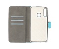 BAOHU Booktype Telefoonhoesjes - Bookcase Hoesje - Wallet Case -  Geschikt voor Samsung Galaxy A70e - Blauw