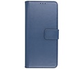 Booktype Telefoonhoesjes - Bookcase Hoesje - Wallet Case -  Geschikt voor Samsung Galaxy A70e - Navy