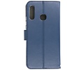 BAOHU Booktype Telefoonhoesjes - Bookcase Hoesje - Wallet Case -  Geschikt voor Samsung Galaxy A70e - Navy