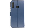 Booktype Telefoonhoesjes - Bookcase Hoesje - Wallet Case -  Geschikt voor Samsung Galaxy A70e - Navy