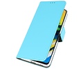 Booktype Telefoonhoesjes - Bookcase Hoesje - Wallet Case -  Geschikt  voor Samsung Galaxy A11 - Blauw