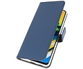 Booktype Telefoonhoesjes - Bookcase Hoesje - Wallet Case -  Geschikt voor Samsung Galaxy A11 - Navy