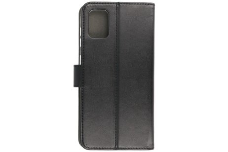 BAOHU Booktype Telefoonhoesjes - Bookcase Hoesje - Wallet Case -  Geschikt voor Samsung Galaxy A31 - Zwart