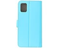 Booktype Telefoonhoesjes - Bookcase Hoesje - Wallet Case -  Geschikt voor Samsung Galaxy A31 - Blauw