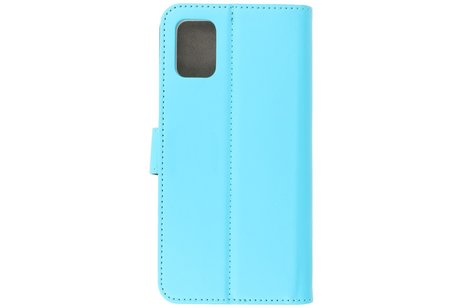 Booktype Telefoonhoesjes - Bookcase Hoesje - Wallet Case -  Geschikt voor Samsung Galaxy A31 - Blauw