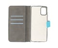 BAOHU Booktype Telefoonhoesjes - Bookcase Hoesje - Wallet Case -  Geschikt voor Samsung Galaxy A31 - Blauw