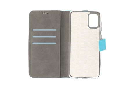 Booktype Telefoonhoesjes - Bookcase Hoesje - Wallet Case -  Geschikt voor Samsung Galaxy A31 - Blauw