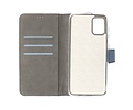 BAOHU Booktype Telefoonhoesjes - Bookcase Hoesje - Wallet Case -  Geschikt voor Samsung Galaxy A31 - Navy