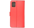 BAOHU Booktype Telefoonhoesjes - Bookcase Hoesje - Wallet Case -  Geschikt voor Samsung Galaxy A31 - Rood