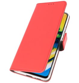 BAOHU Booktype Telefoonhoesje Samsung Galaxy A41 Rood