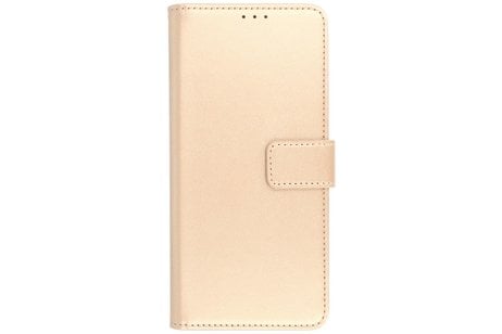 BAOHU Booktype Telefoonhoesjes - Bookcase Hoesje - Wallet Case -  Geschikt voor Samsung Galaxy A41 - Goud