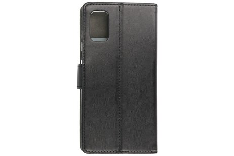 BAOHU Booktype Telefoonhoesjes - Bookcase Hoesje - Wallet Case -  Geschikt voor Samsung Galaxy A41 - Zwart