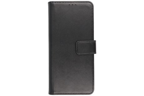 Booktype Telefoonhoesjes - Bookcase Hoesje - Wallet Case -  Geschikt voor OnePlus 8 Z - wart