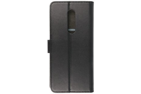 BAOHU Booktype Telefoonhoesjes - Bookcase Hoesje - Wallet Case -  Geschikt voor OnePlus 8 Z - wart