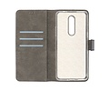 BAOHU Booktype Telefoonhoesjes - Bookcase Hoesje - Wallet Case -  Geschikt voor OnePlus 8 Z - wart