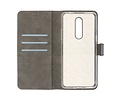 Booktype Telefoonhoesjes - Bookcase Hoesje - Wallet Case -  Geschikt voor OnePlus 8 Z - wart