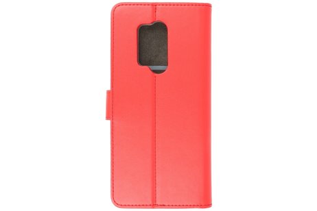 Booktype Telefoonhoesjes - Bookcase Hoesje - Wallet Case -  Geschikt voor OnePlus 8 Pro - Rood