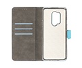 BAOHU Booktype Telefoonhoesjes - Bookcase Hoesje - Wallet Case -  Geschikt voor OnePlus 8 Pro - Blauw