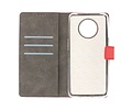 Booktype Telefoonhoesjes - Bookcase Hoesje - Wallet Case -  Geschikt voor OnePlus 7T - Rood